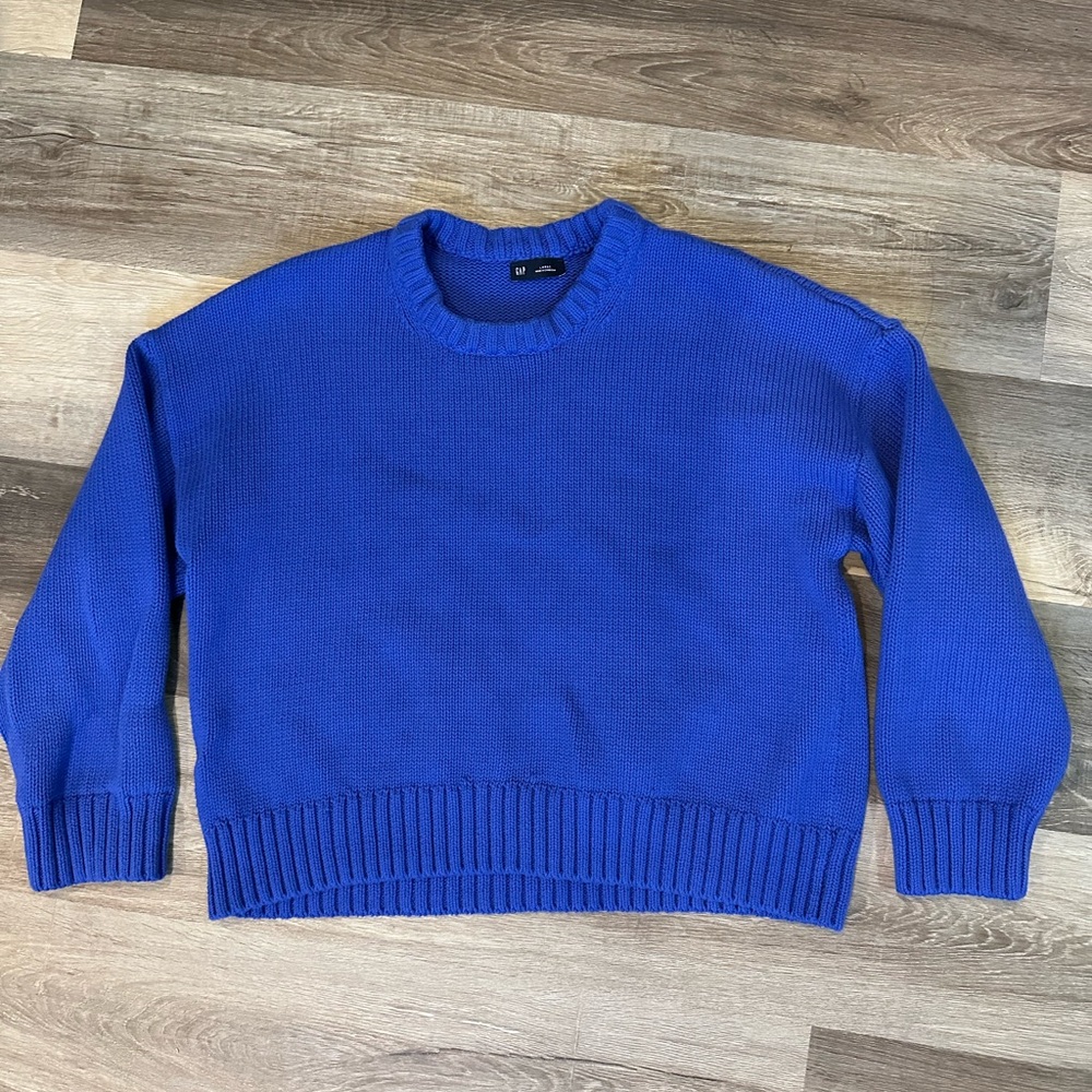 100% Cotton Oversized Sweater Womens Gap, Large